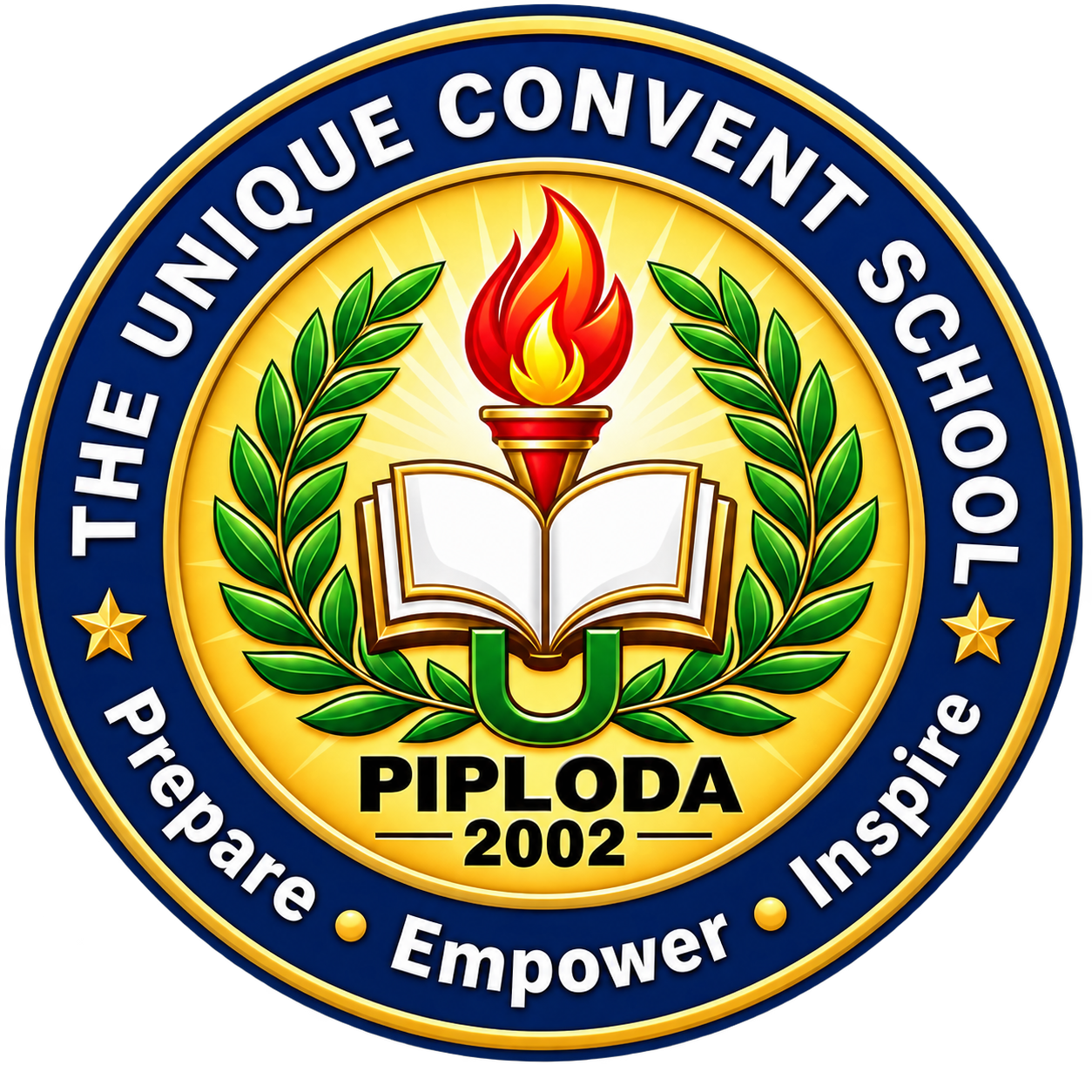 The Unique Convent Higher Secondary School logo